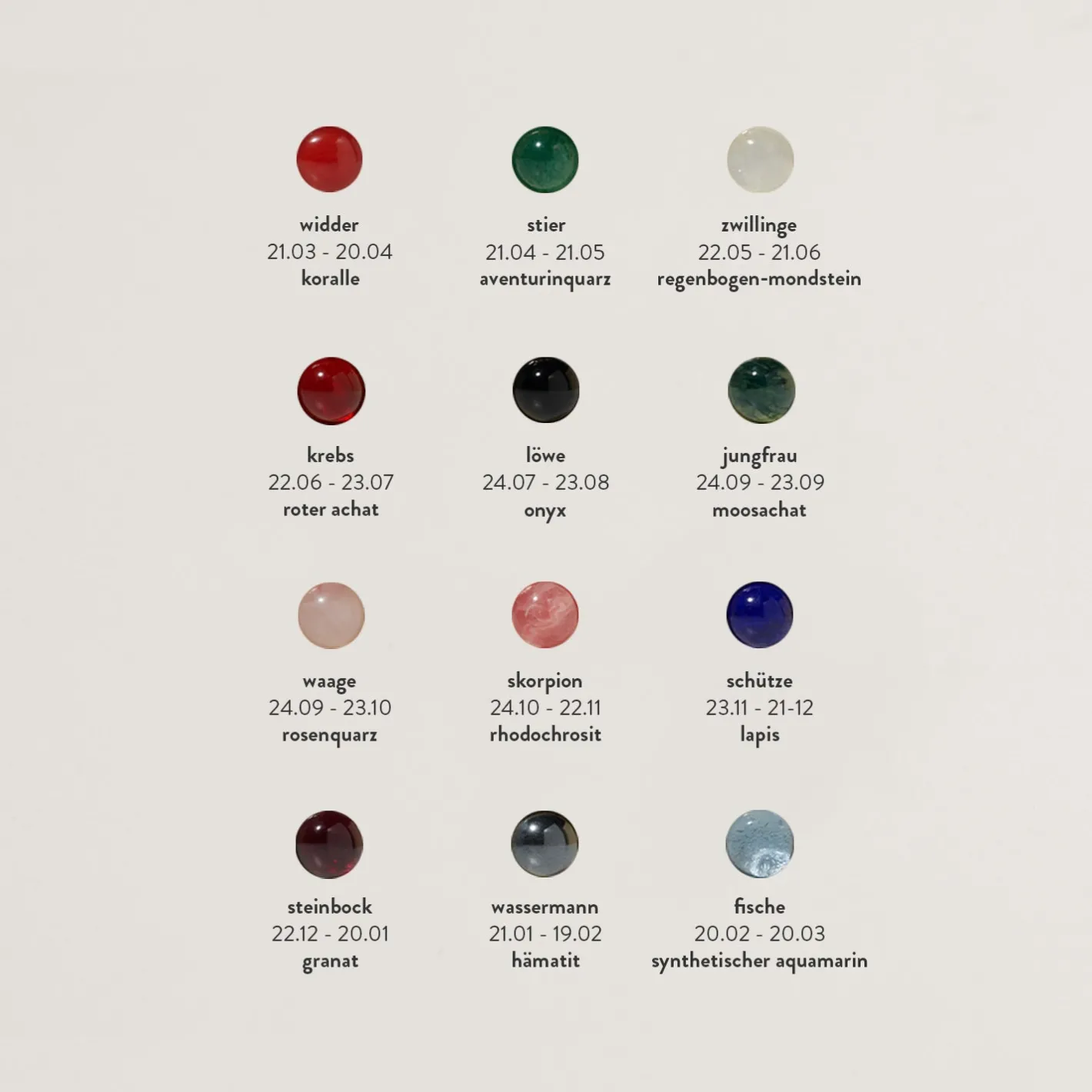 Discount STILNEST Zodiac Birthstone Ring 925 Silber