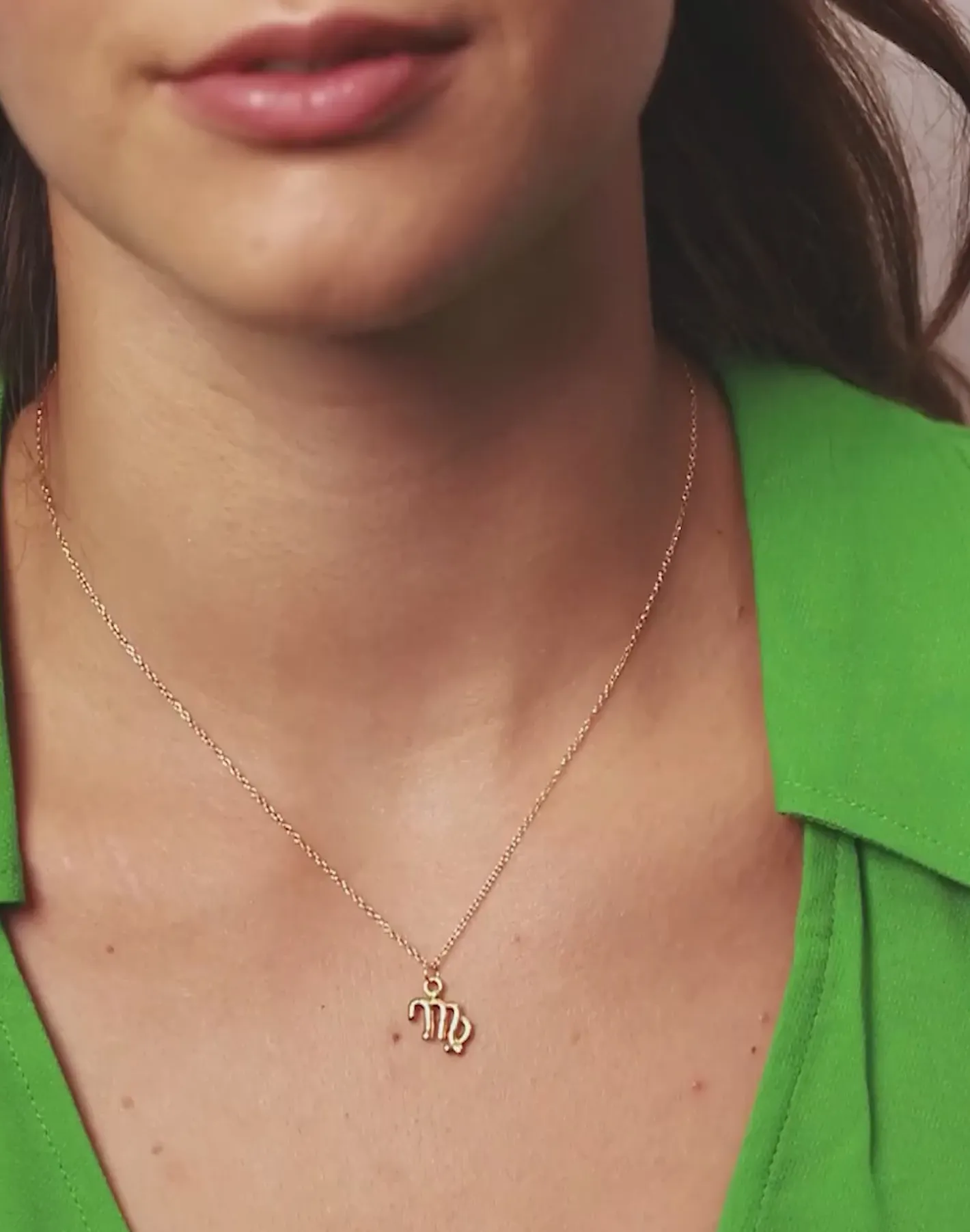 Hot STILNEST Zodiac Charm Anhänger | 585 Gold