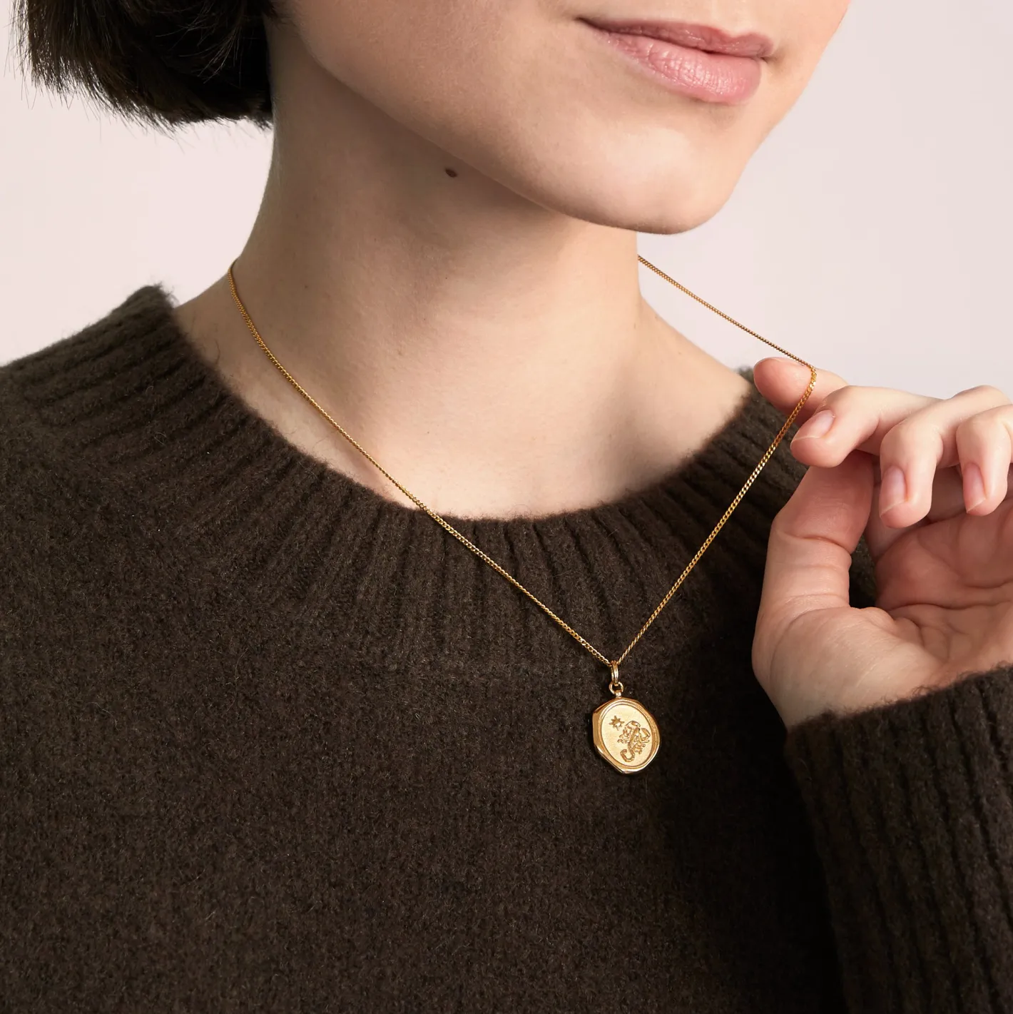Flash Sale STILNEST Zodiac Seal Anhänger