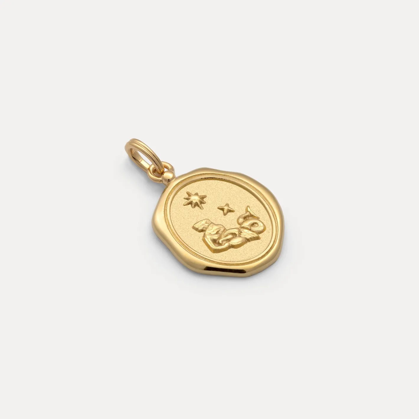 Flash Sale STILNEST Zodiac Seal Anhänger