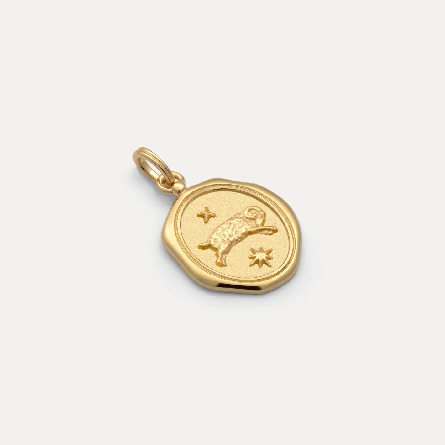 Flash Sale STILNEST Zodiac Seal Anhänger