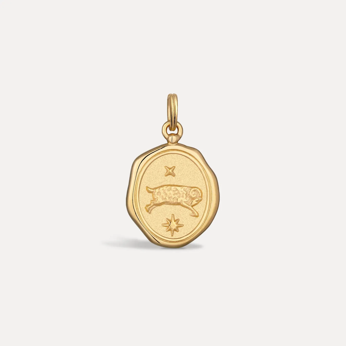 Flash Sale STILNEST Zodiac Seal Anhänger