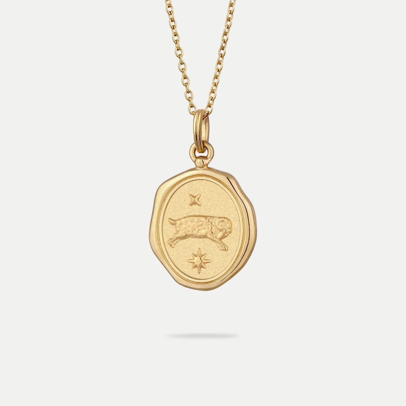 Flash Sale STILNEST Zodiac Seal Anhänger