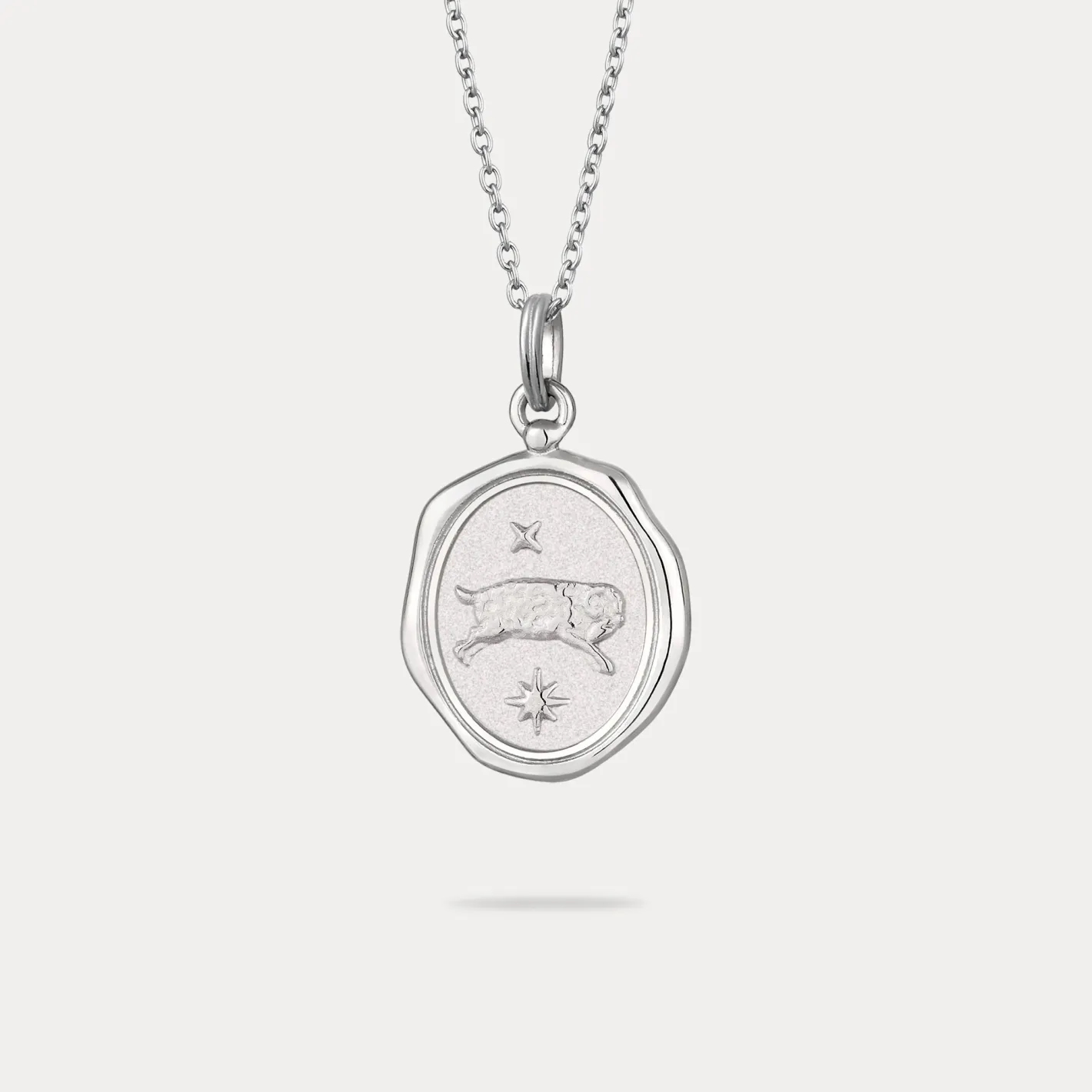 Flash Sale STILNEST Zodiac Seal Anhänger
