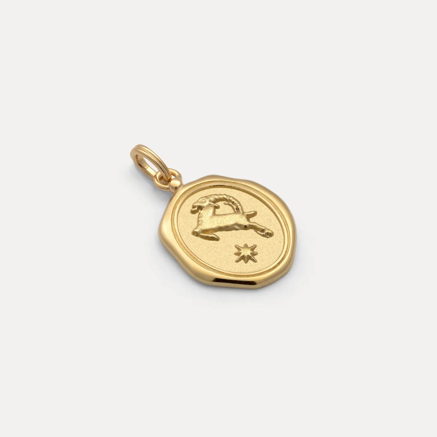 Flash Sale STILNEST Zodiac Seal Anhänger