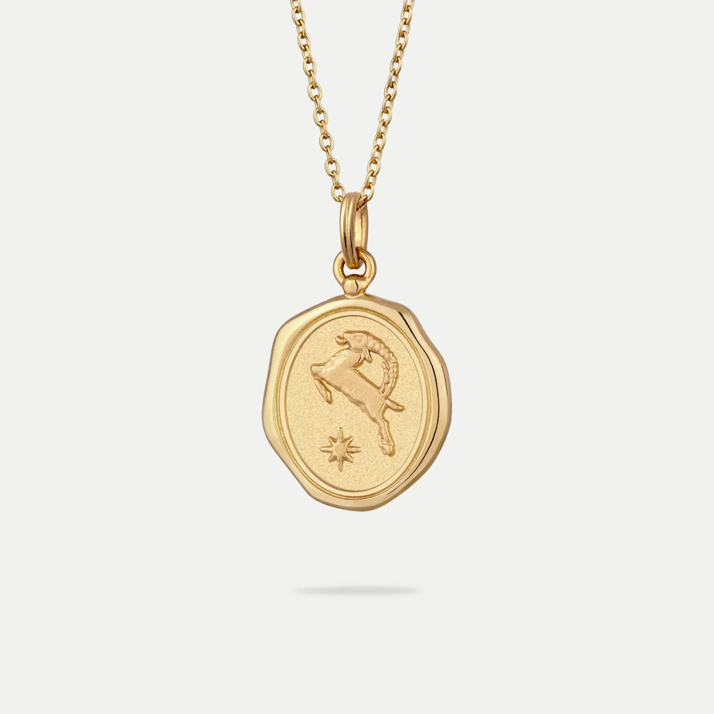 Flash Sale STILNEST Zodiac Seal Anhänger