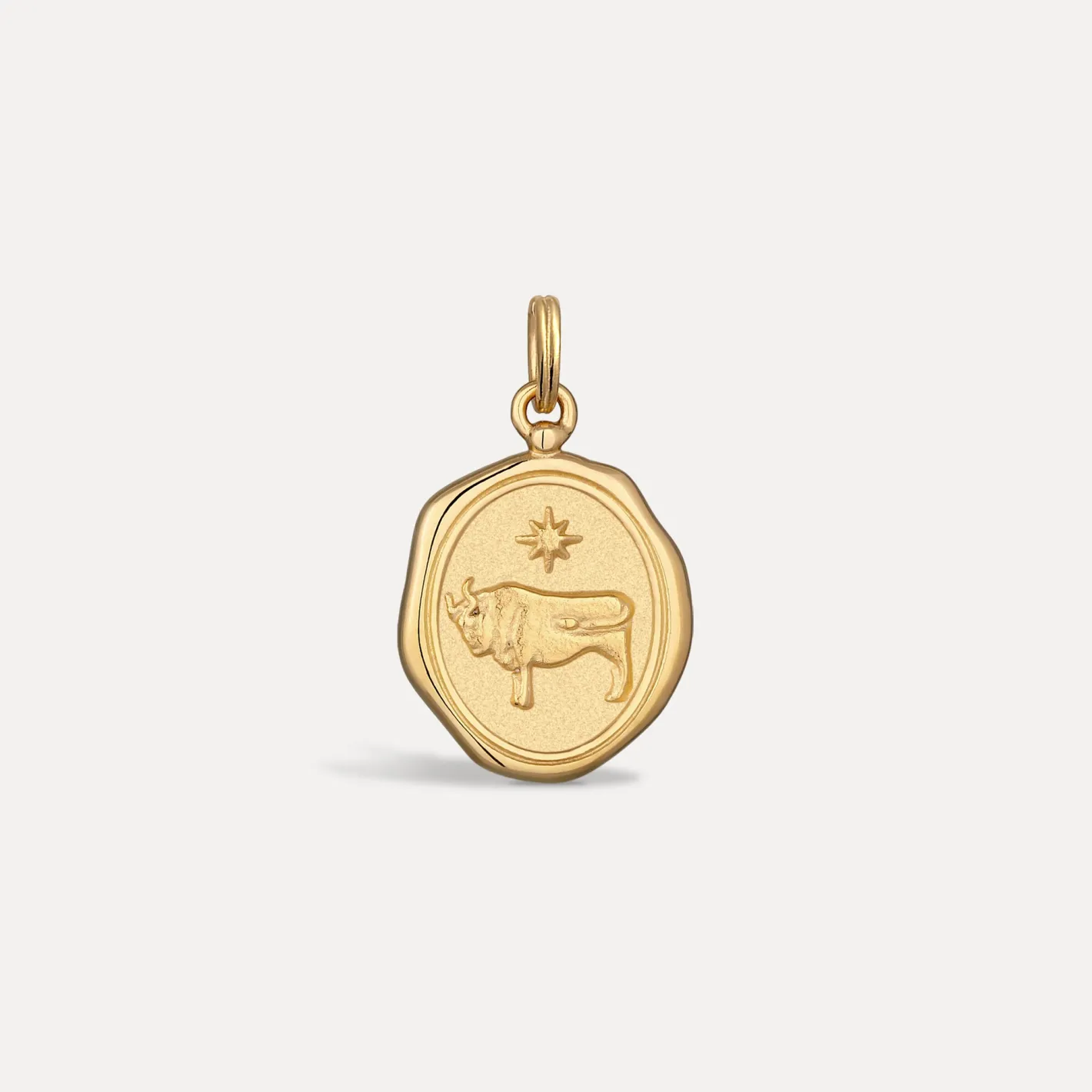 Flash Sale STILNEST Zodiac Seal Anhänger