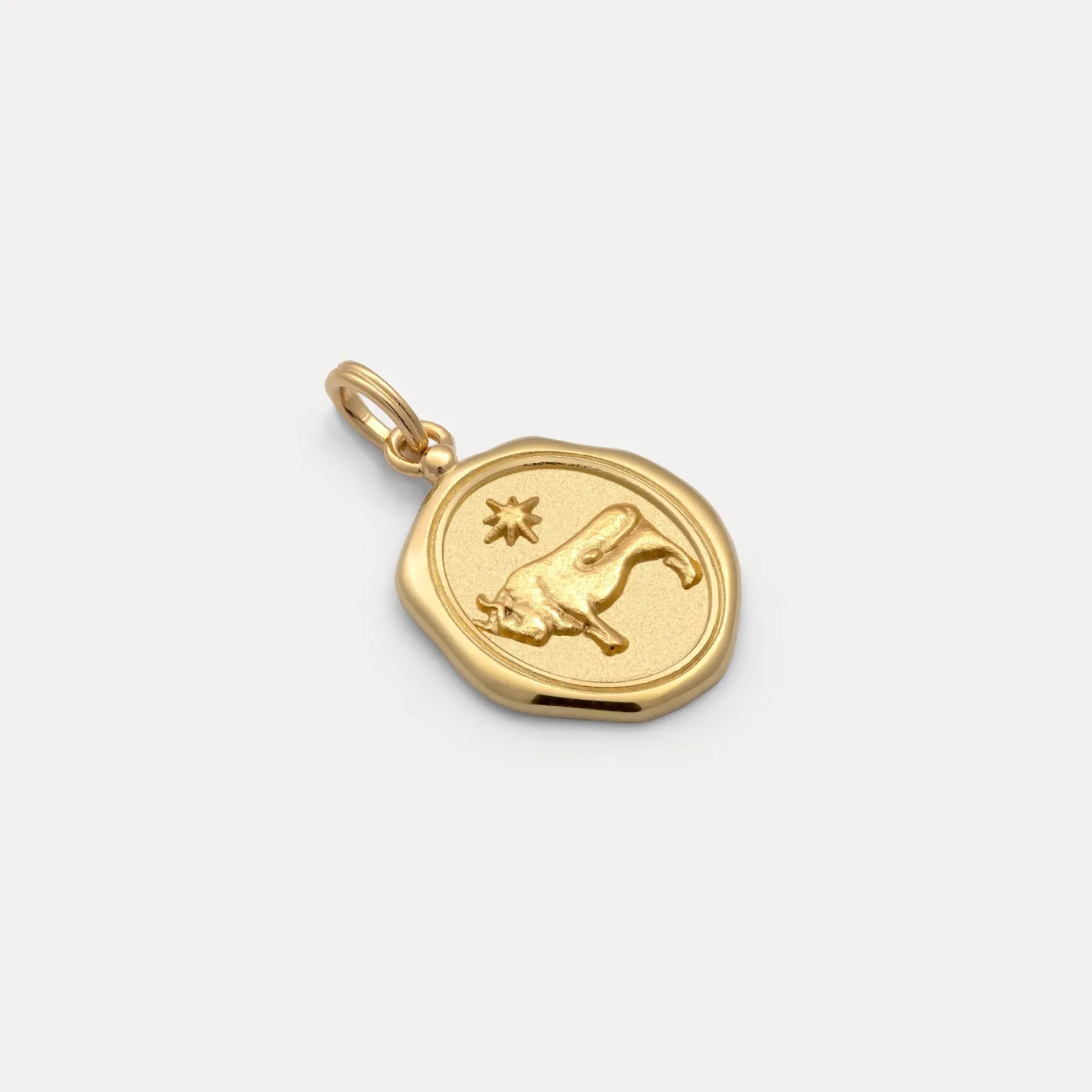 Flash Sale STILNEST Zodiac Seal Anhänger