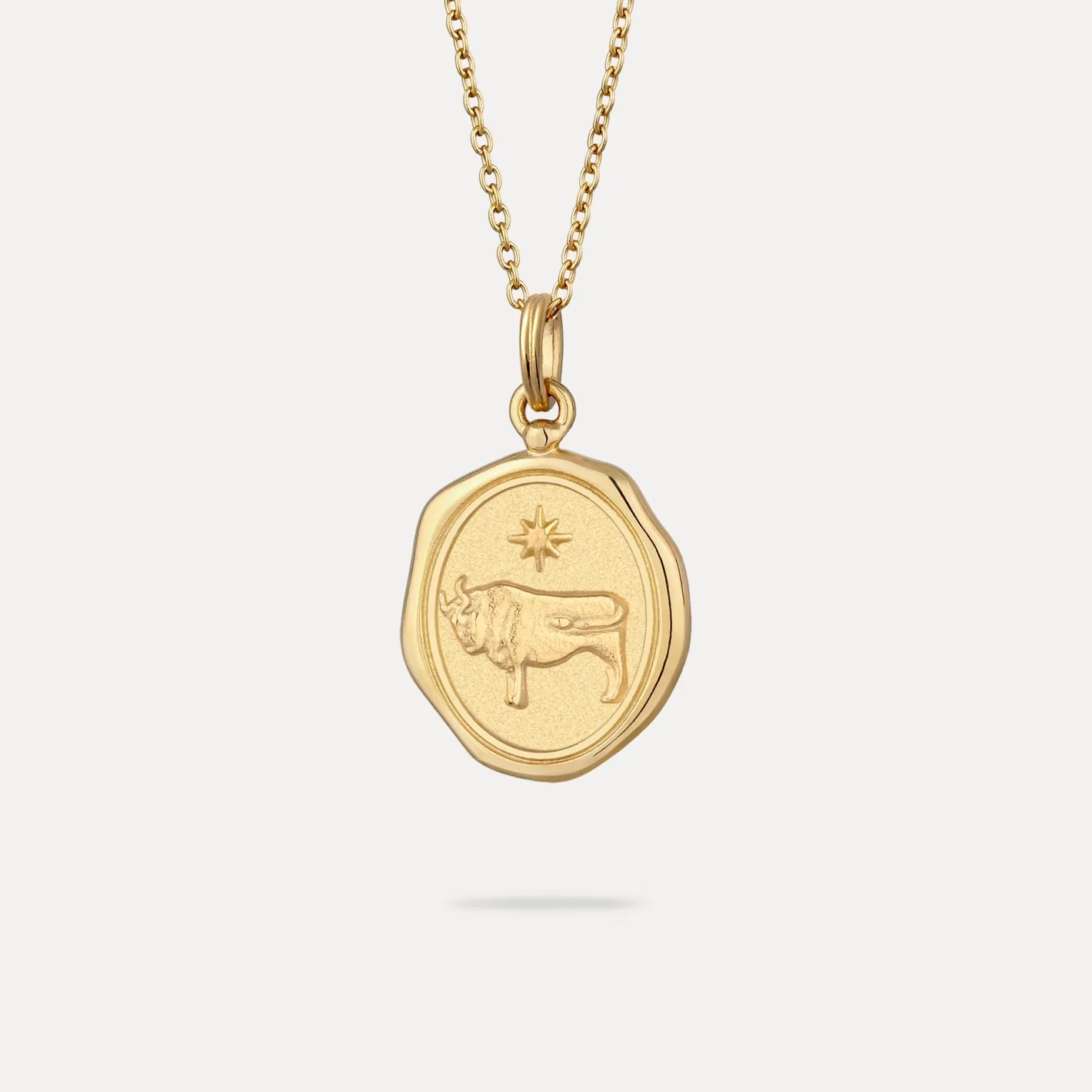 Flash Sale STILNEST Zodiac Seal Anhänger