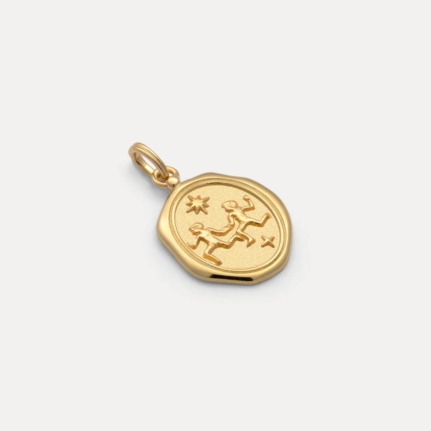 Flash Sale STILNEST Zodiac Seal Anhänger