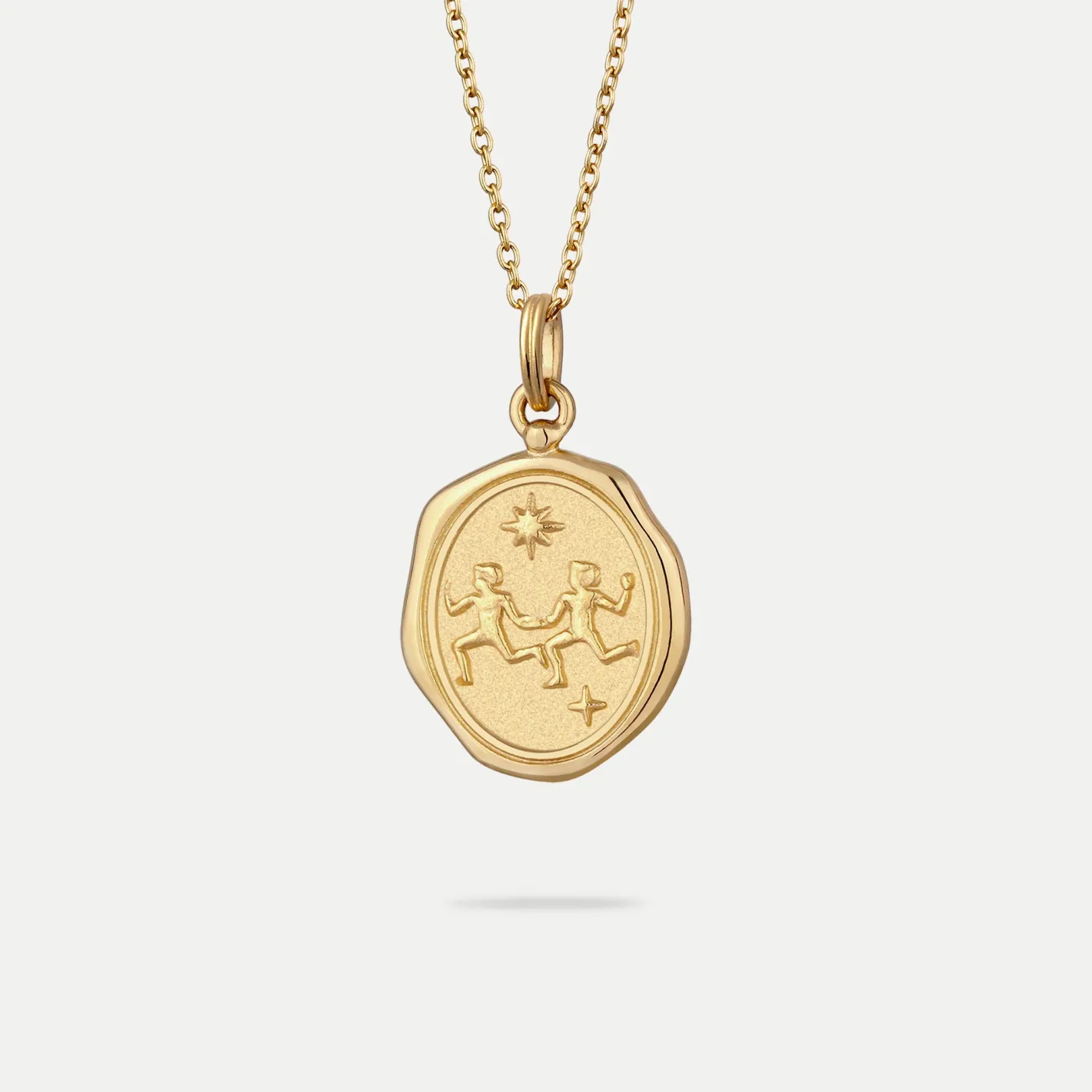 Flash Sale STILNEST Zodiac Seal Anhänger