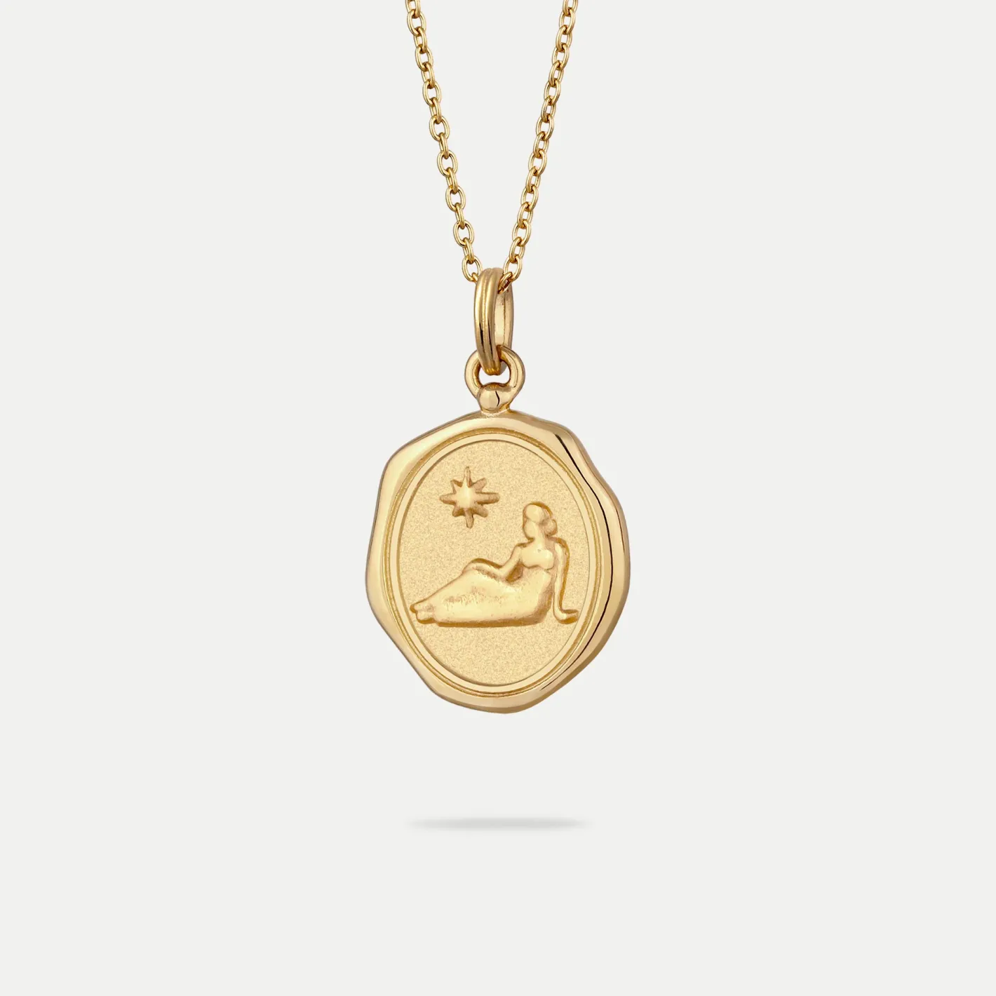 Flash Sale STILNEST Zodiac Seal Anhänger