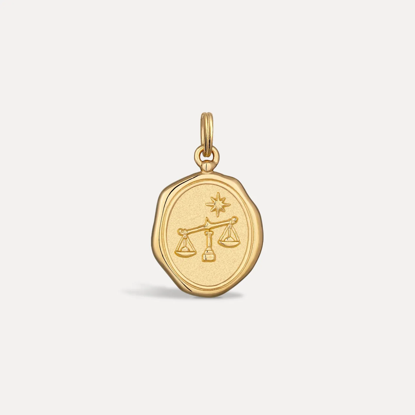 Flash Sale STILNEST Zodiac Seal Anhänger