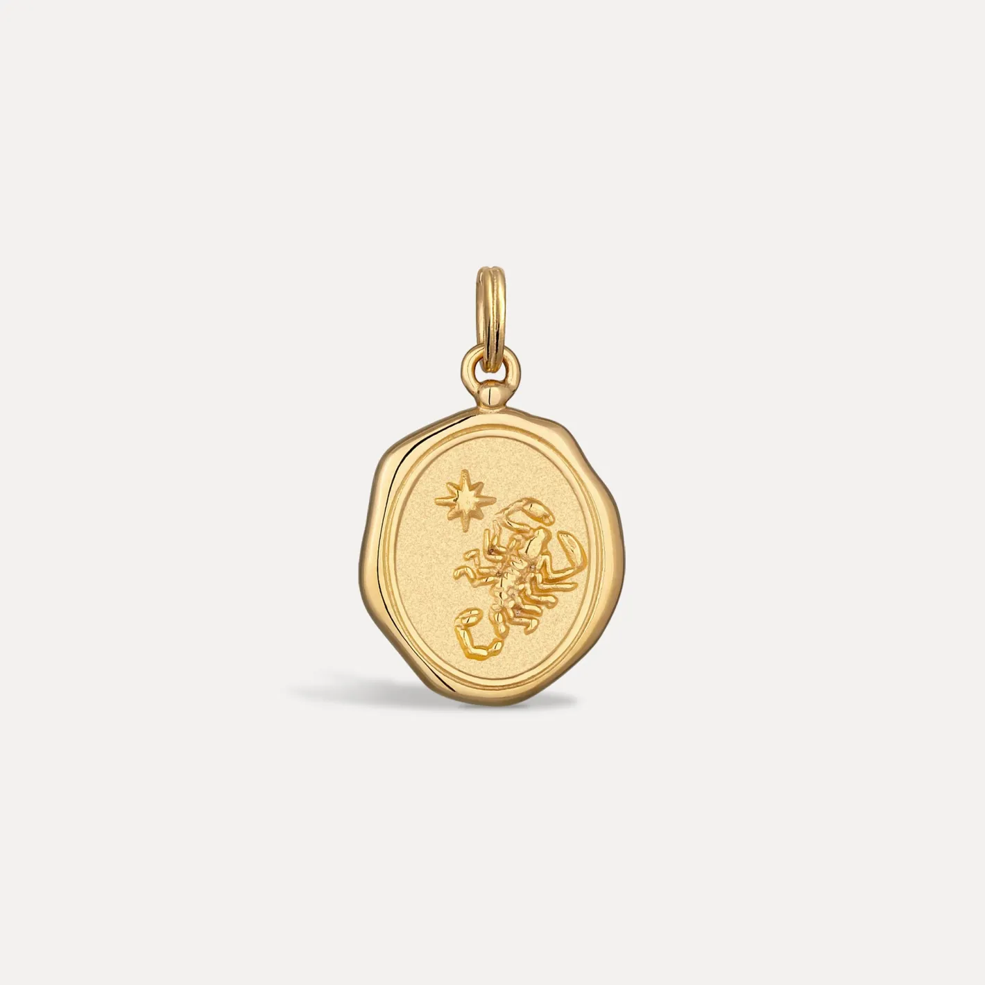 Flash Sale STILNEST Zodiac Seal Anhänger