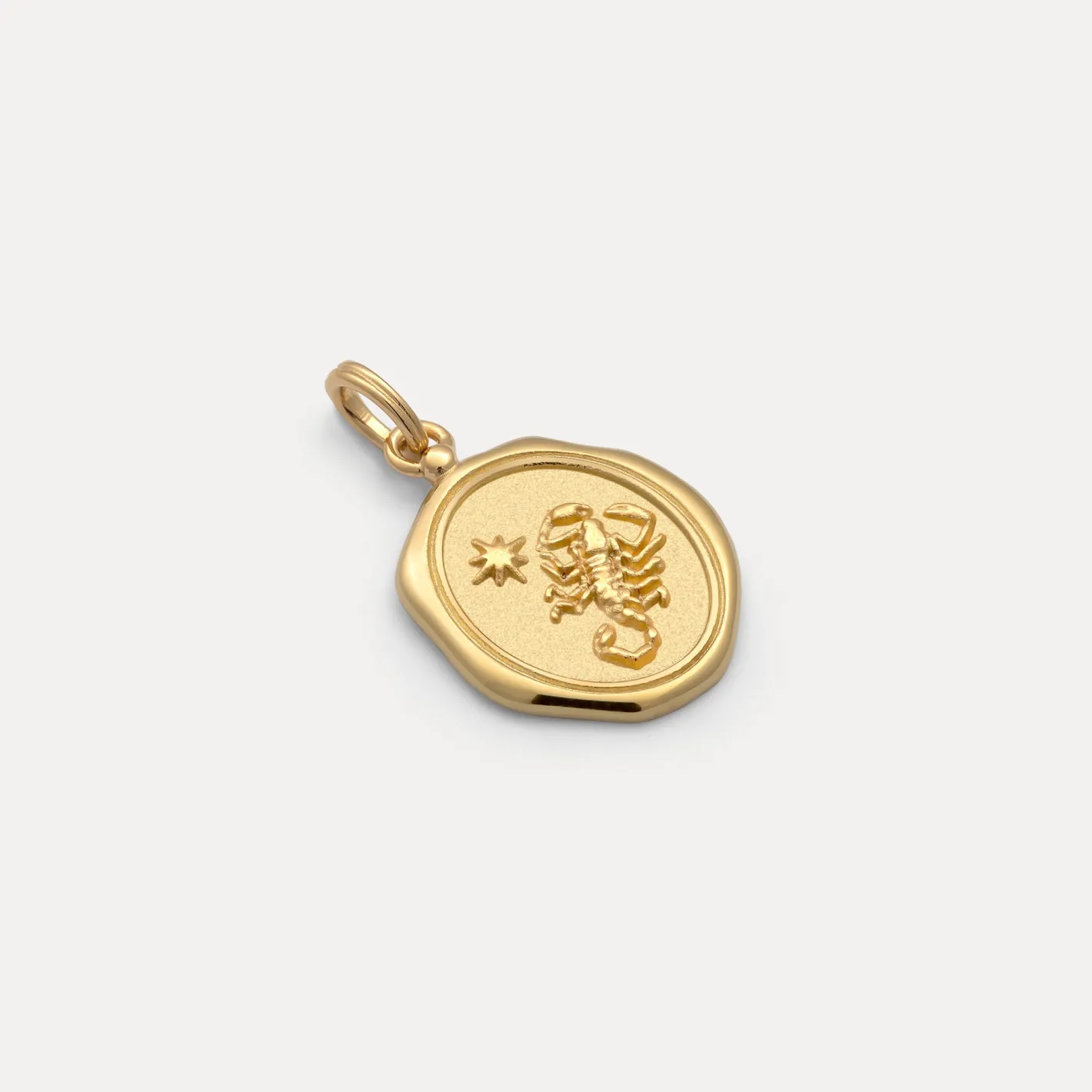 Flash Sale STILNEST Zodiac Seal Anhänger