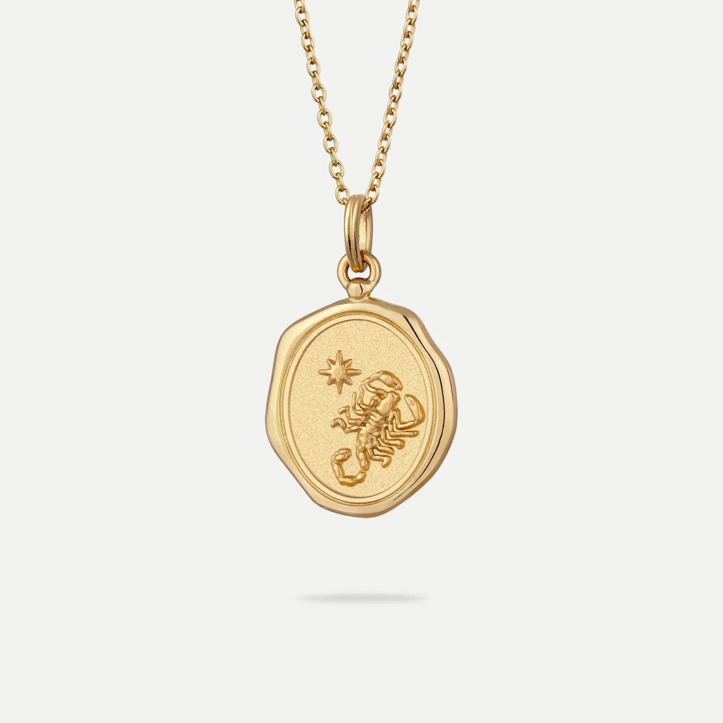 Flash Sale STILNEST Zodiac Seal Anhänger