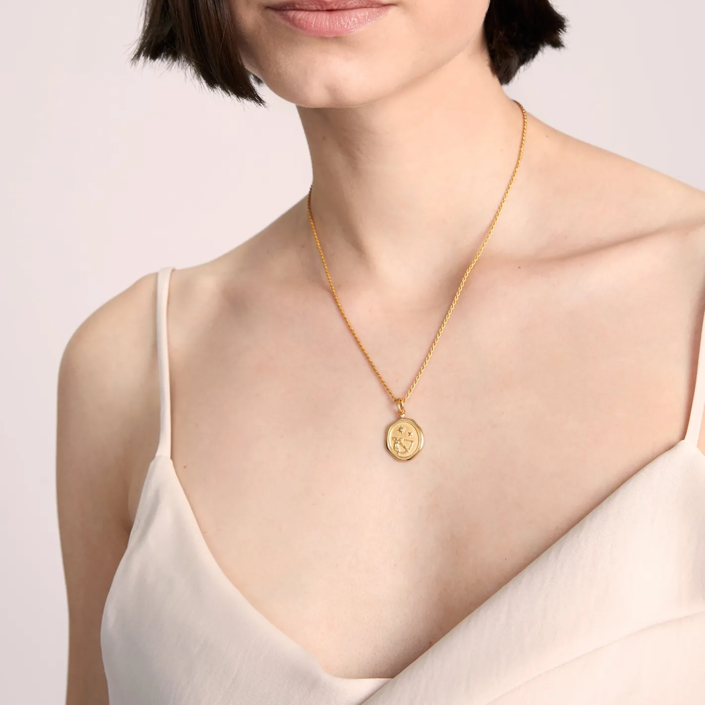Flash Sale STILNEST Zodiac Seal Anhänger